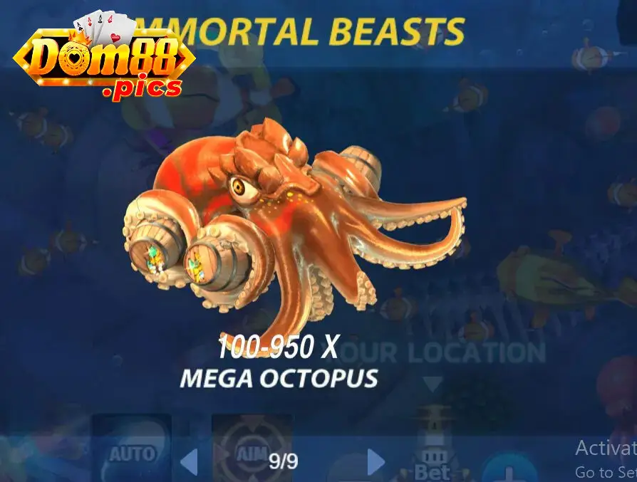 Mega Fishing dom88 – Trải nghiệm câu cá siêu hấp dẫn cùng Mega Fishing 2 Những điểm đặc sắc tạo nên sức hút của Mega Fishing dom88.