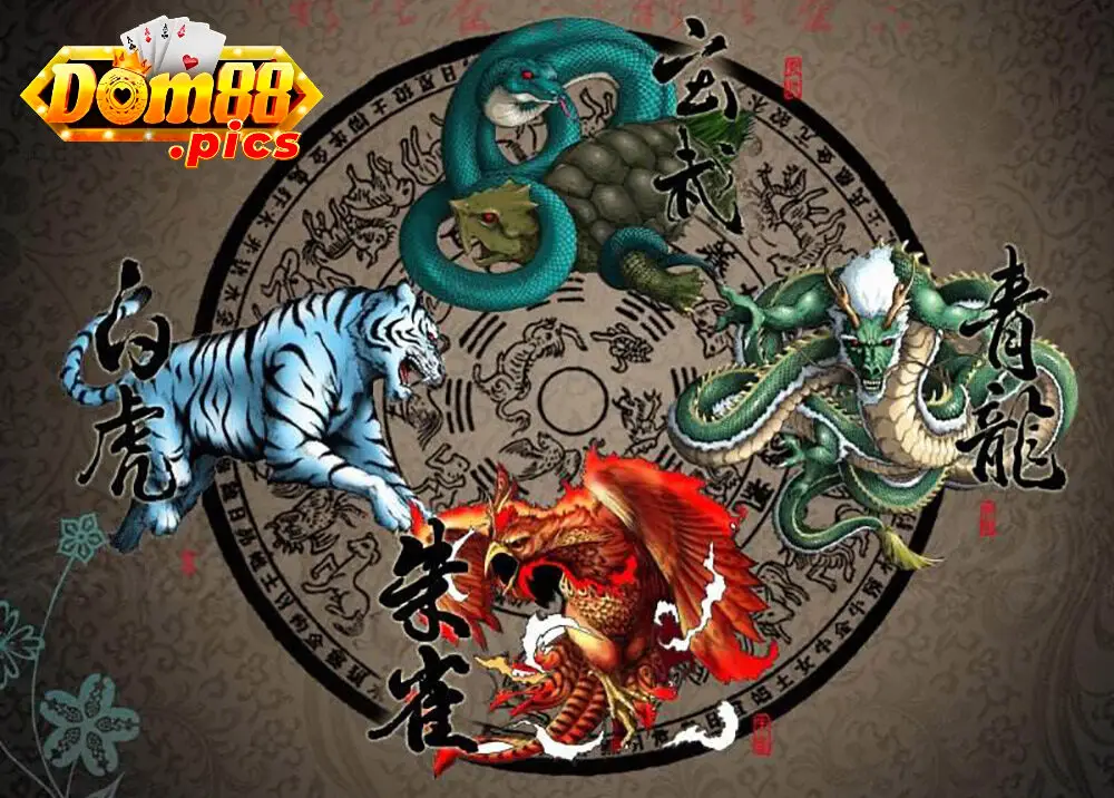 Tứ Linh dom88 – Huyền thoại linh thú hội tụ trong trò chơi slot đổi thưởng đỉnh cao 3 Tạo nên trải nghiệm giải trí vừa đậm chất truyền thống vừa mới mẻ.