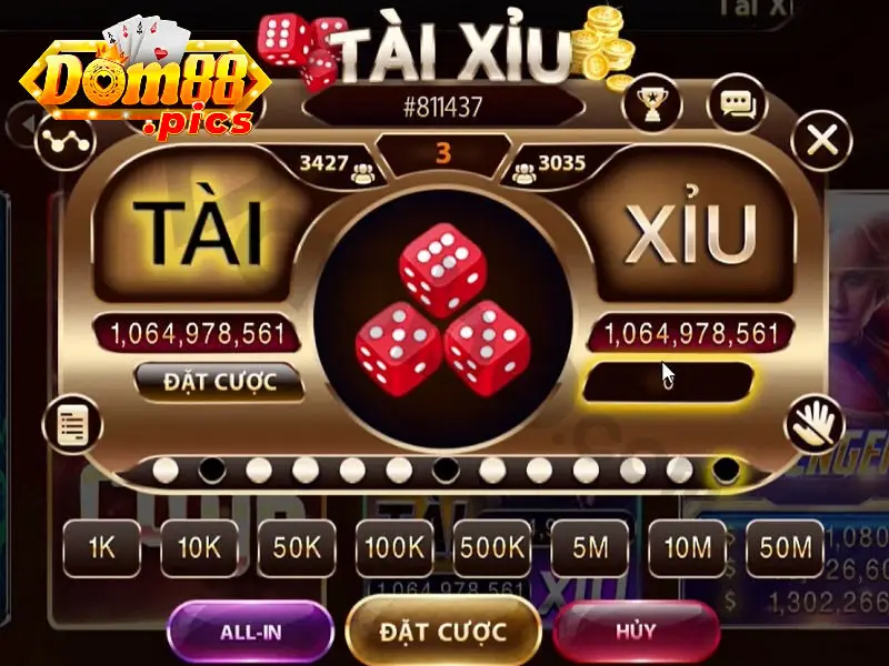 Tài Xỉu dom88 – Trò Chơi Đơn Giản Nhưng Hấp Dẫn Nhất Mọi Thời Đại 1 Giới thiệu về Tài Xỉu.