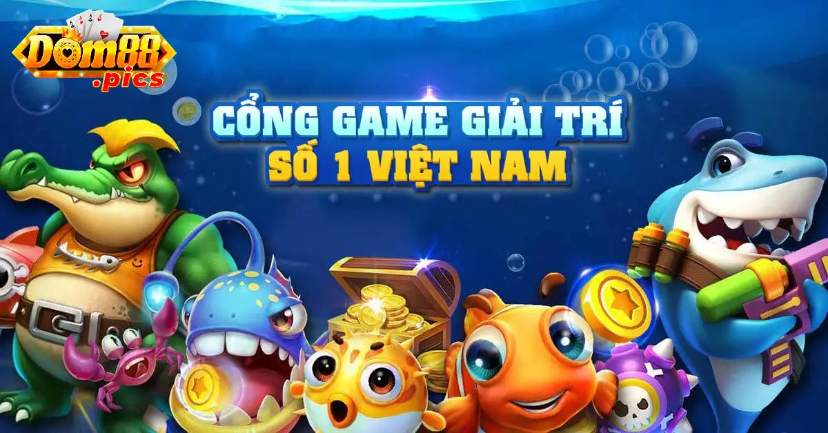 Vua Bắn Cá dom88 – Trò Chơi Giải Trí Hấp Dẫn Đưa Bạn Vào Thế Giới Cá Biển Sống Động 1 Điểm mạnh và tính năng đặc sắc làm nên thành công của Vua Bắn Cá.
